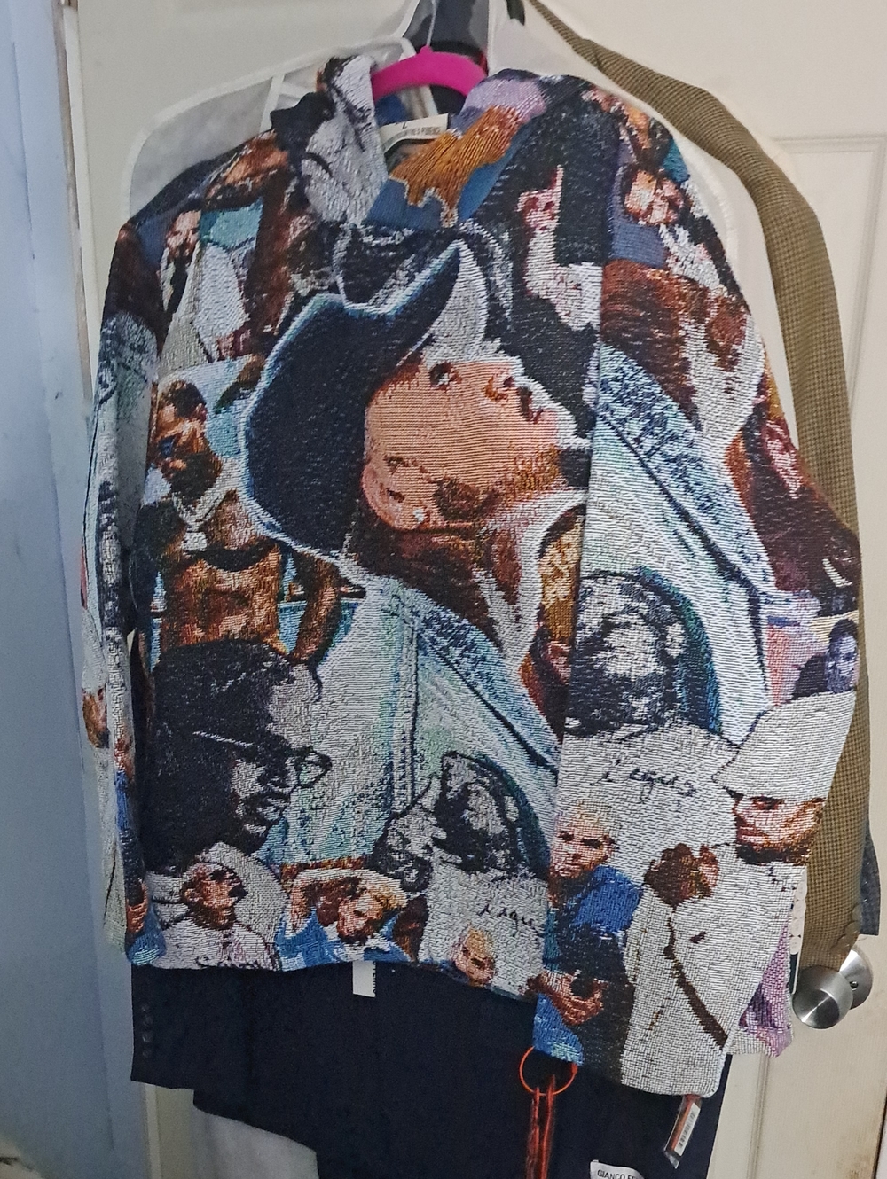Brand X Studios Multicolor Graphic Crewneck Sweater - Men's